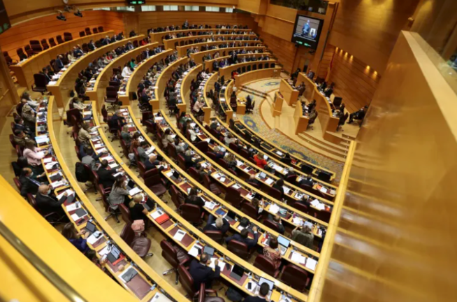 Vista general del Senado. EFE/Kiko Huesca
