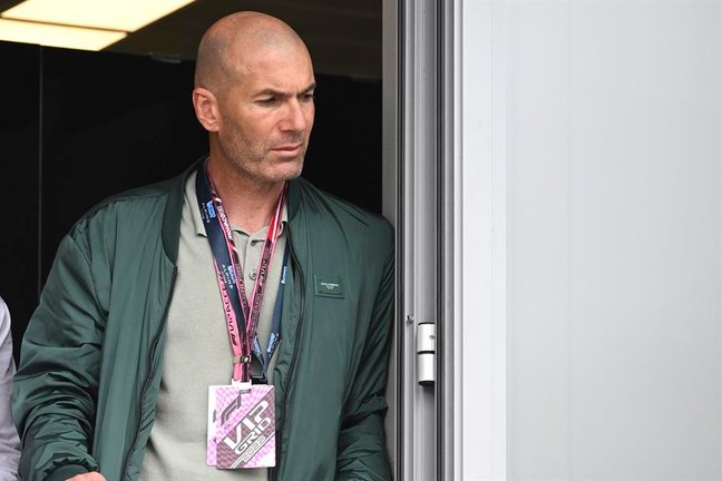El exfutbolista, Zinedine Zidane. EFE / CHRISTIAN BRUNA