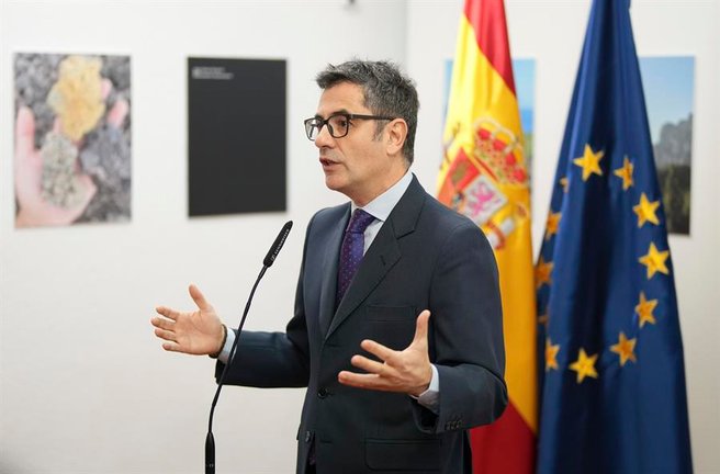 El ministro de la Presidencia, Félix Bolaños. / Borja Sánchez Trillo