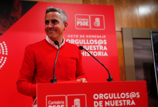 El líder de los socialistas cántabros, Pablo Zuloaga. / ALERTA