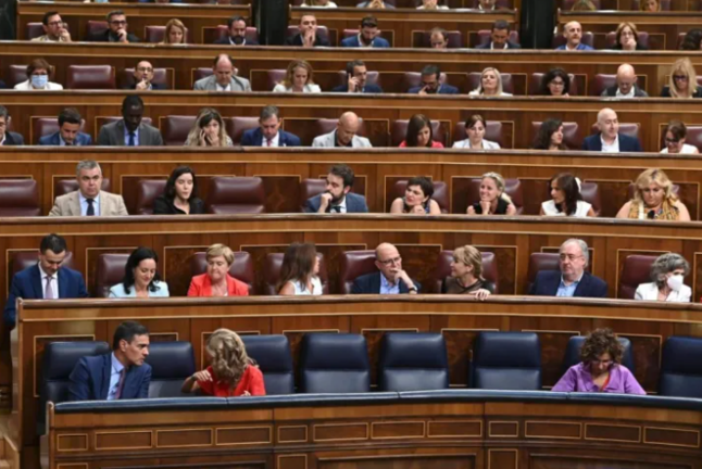 Pleno del Congreso de los Diputados, en una imagen de archivo. EFE/Fernando Villar