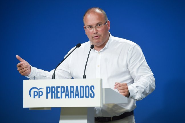 El vicesecretario de Organización Territorial del Partido Popular, Miguel Tellado. E.P. / Gustavo Valiente