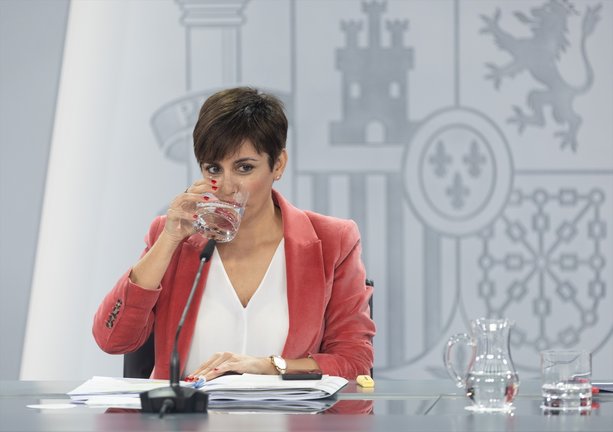 La ministra portavoz del Gobierno, Isabel Rodríguez. E.P. / Eduardo Parra