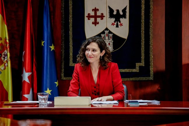 La presidenta de la Comunidad de Madrid, Isabel Díaz Ayuso. E.P. / Carlos Luján