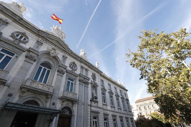 La sede del Tribunal Supremo, en Madrid. EFE / Javier Lizón