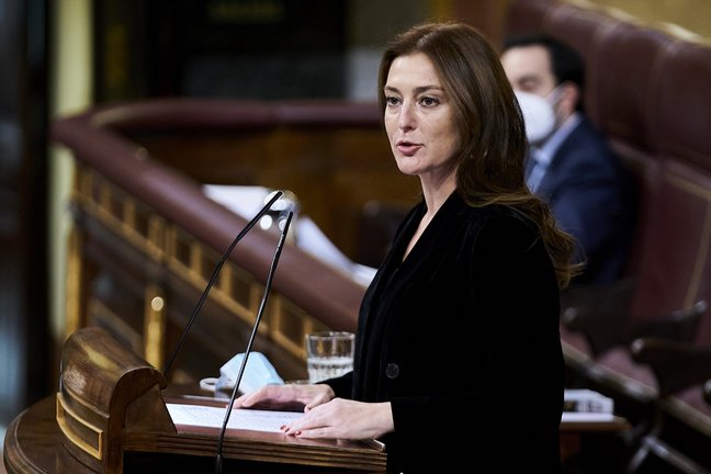 La diputada del PP, María Valentina Martínez. E.P. / A. Pérez Meca