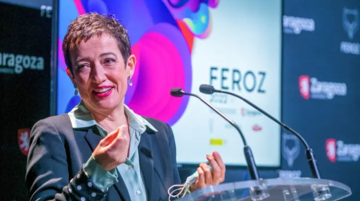 María Guerra, presidenta de la Asociación de Informadores de Cine de España (AICE), en una imagen de archivo. EFE/Javier Cebollada