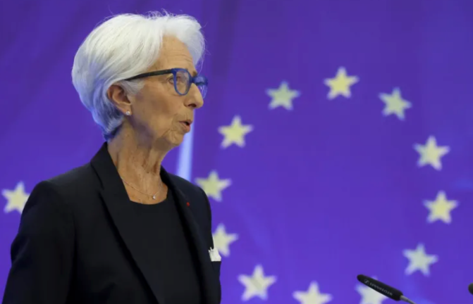 La presidenta del BCE, Christine Lagarde. EFE / RONALD WITTEK