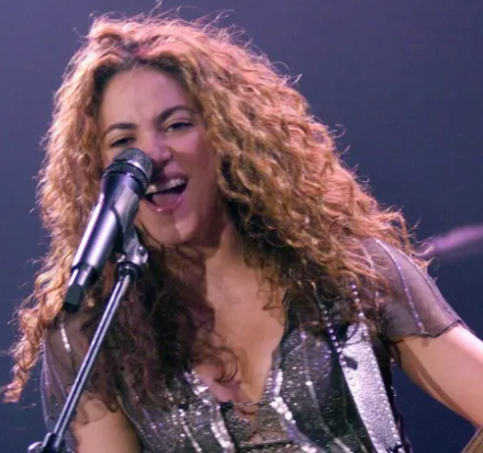 La cantante Shakira durante un concierto. EFE/Alberto Aja