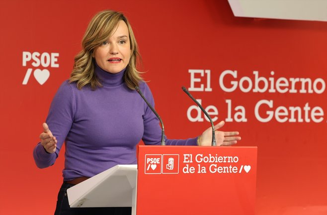 La ministra de Educación y Formación Profesional, Pilar Alegría. E.P. / Marta Fernández