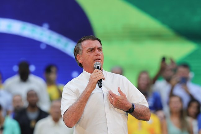 Jair Bolsonaro, expresidente de Brasil. E.P. / WANG TIANCONG