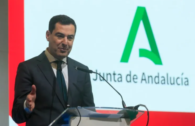 El presidente de la Junta de Andalucía, Juanma Moreno, en una imagen de archivo. EFE/Fernando Alvarado
