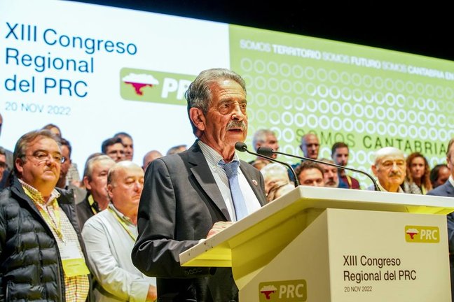 El secretario general del PRC y presidente de Cantabria, Miguel Ángel Revilla. / ALERTA