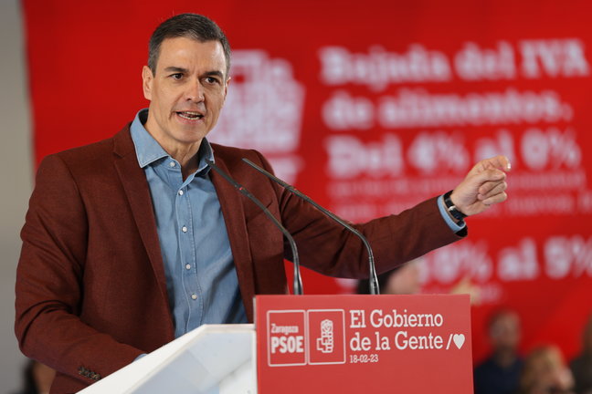 El secretario general del PSOE y presidente del Gobierno, Pedro Sánchez. / Alerta