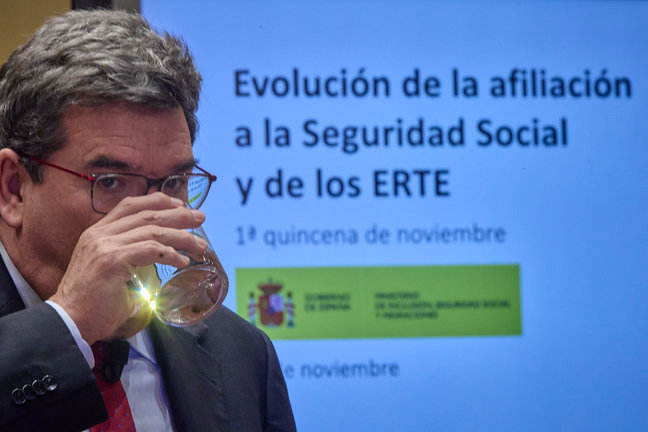El ministro de Inclusión, Seguridad Social y Migraciones, José Luis Escrivá. / Alerta