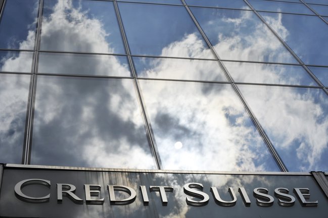 La fachada del banco Credit Suisse. /EP