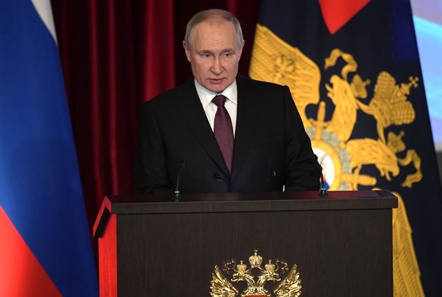 El presidente ruso, Vladimir Putin EFE / ALEXEI NIKOLSKY