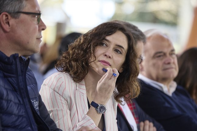 La presidenta de la Comunidad de Madrid, Isabel Díaz Ayuso. EP / Jesús Hellín