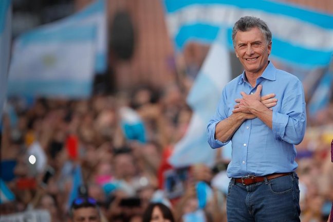 El expresidente de Argentina Mauricio Macri, en un acto en Buenos Aires. EFE / Juan Ignacio Roncoroni / Archivo