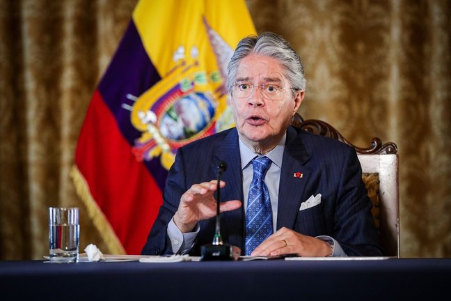 El presidente de Ecuador, Guillermo Lasso. EP