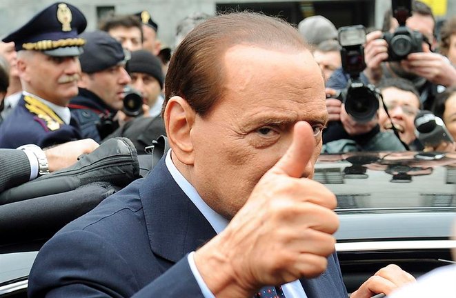 Imagen de archivo del exprimer ministro italiano, Silvio Berlusconi. EFE / Daniel Dal Zennaro