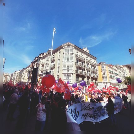 Los sindicatos por la manifestación de Santander este 1º de Mayo.