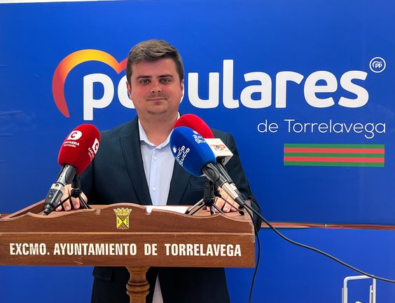El candidato del PP a la Alcaldía de Torrelavega, Miguel Ángel Vargas. / PP