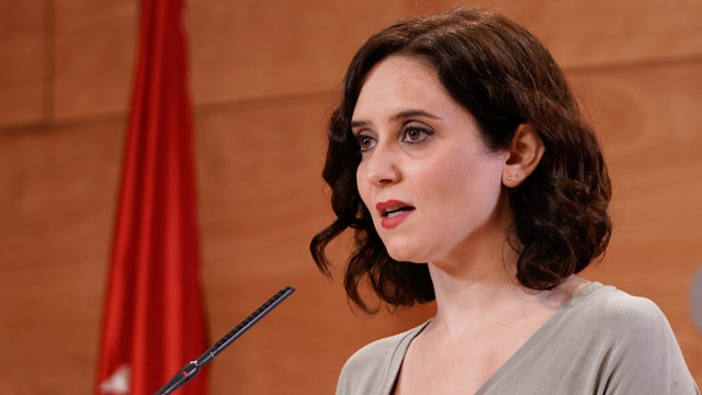 La presidenta de la Comunidad de Madrid, Isabel Díaz Ayuso. / EFE