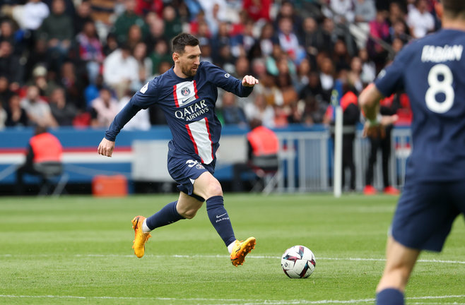 Lionel Messi del PSG. / Jean Catuffe