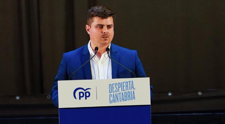 El candidato del PP a la Alcadía de Torrelavega, Miguel Ángel Vargas.