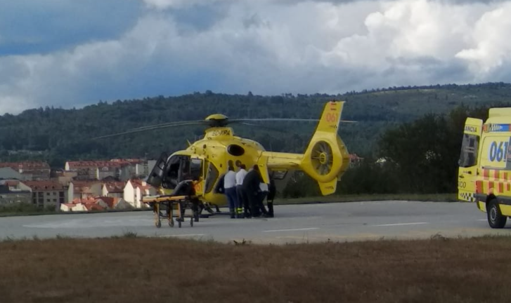 Helicóptero de Urxencias Sanitarias 061.