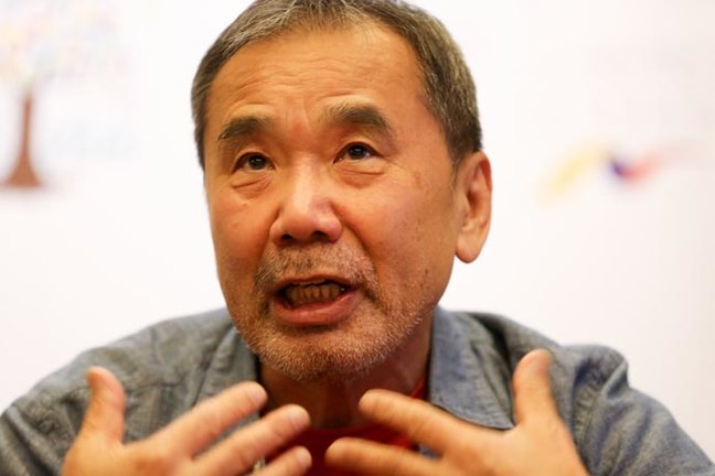 Imagen de archivo del novelista japonés Haruki Murakami . EFE/José Jácome
