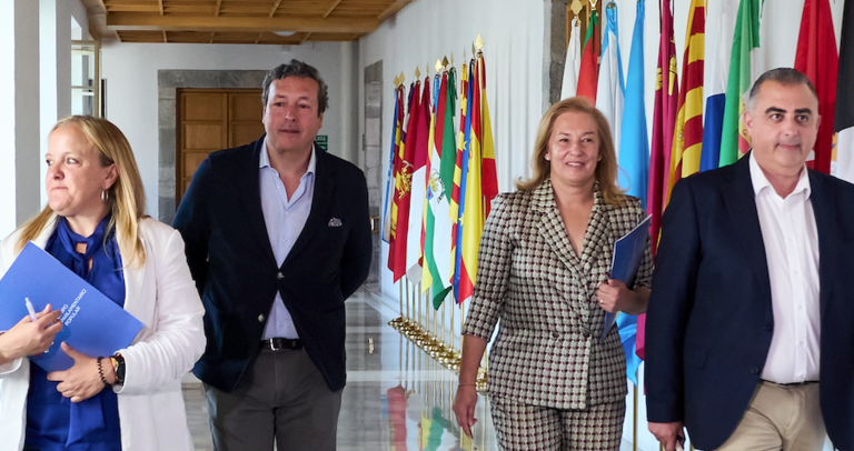 De izquierda a derecha: Isabel Urrutia, Íñigo Fernández, María José González Revuelta y Roberto Media - Juanma Serrano - Europa Press