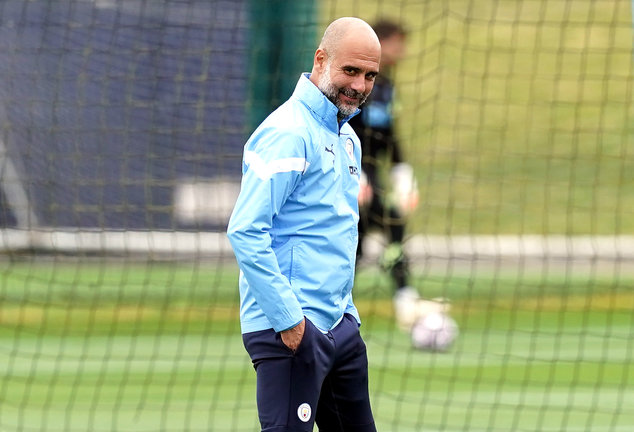 El entrenador del Manchester City, Pep Guardiola. / Martin Rickett