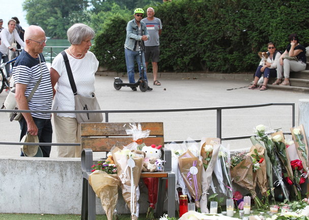 El parque donde ocurrió el ataque en Annecy. / GREGORY ROS