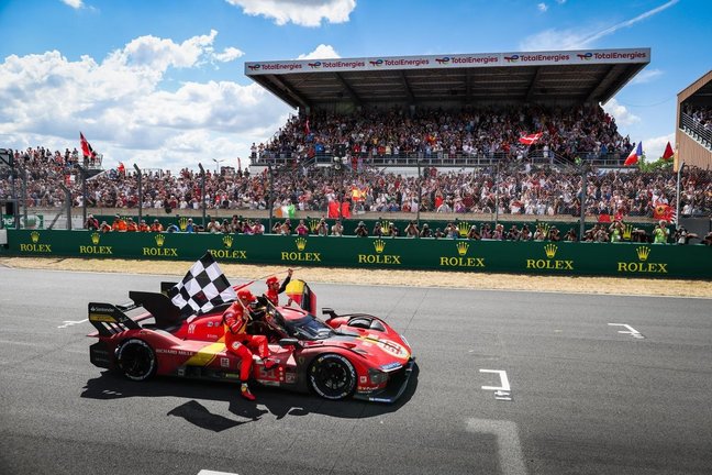 Ferrari vence en el centenario de las 24 Horas de Le Mans / ALEXIS GOURE (ACO)