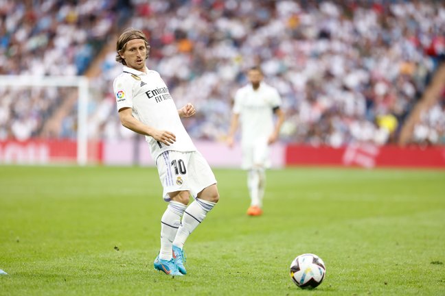 El centrocampista del Real Madrid Luka Modric. / Oscar J. Barroso