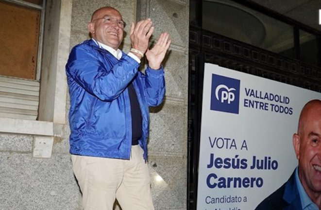 Jesús Julio Carnero será el nuevo alcalde de Valladolid.