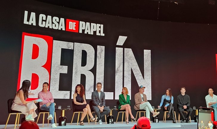 Pedro Alonso protagoniza 'Berlín', el "luminoso" spin-off de 'La Casa de Papel'. / ISRAEL ARIAS
