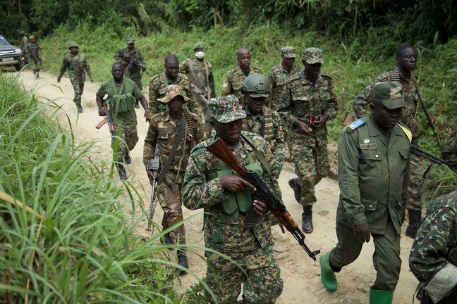 Soldados en Uganda. / Alain Uaykani