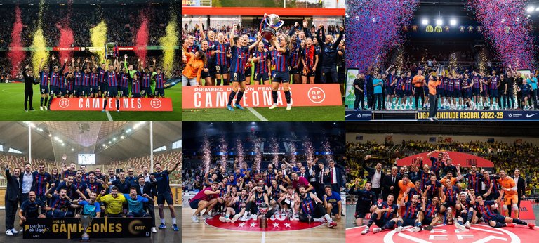 El FC Barcelona es 'supercampeón' de Liga en la temporada 2022/23. / FCB
