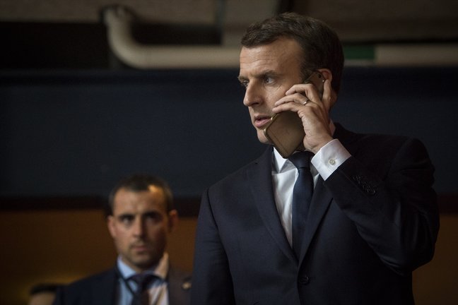 El presidente francés, Emmanuel Macron. EP / Laurie Dieffembacq