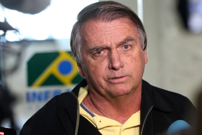 El expresidente brasileño Jair Bolsonaro. / Tania Regio