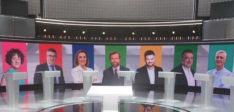 RTVE celebra el debate electoral a siete este jueves a las 22:00 horas