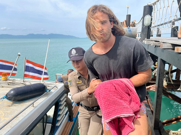 El chef Daniel Sancho detenido en Tailandia / SOMKEAT RUKSAMAN