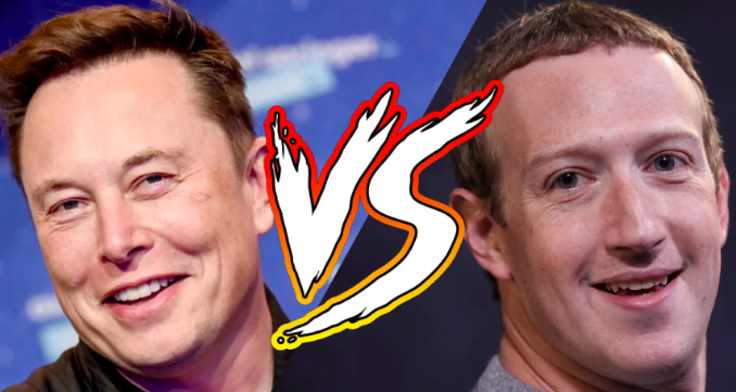 Elon Musk y Mark Zuckerberg. / ALERTA