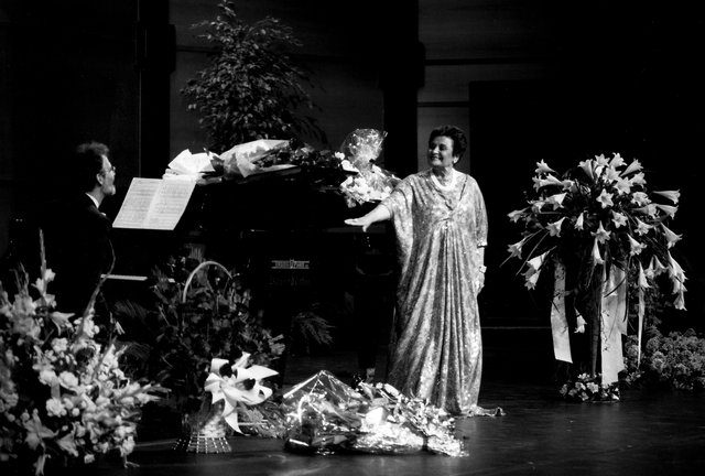La soprano Victori de los Ángeles. / ALERTA