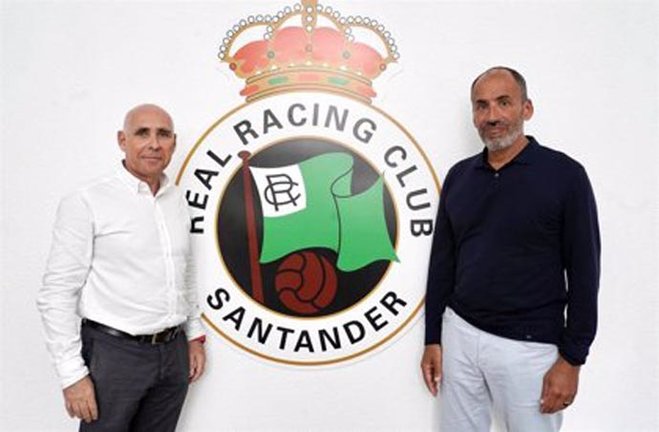 Manuel Higuera y Sebastián Ceria, propietarios de Sebman Sports Internacional, accionista mayoritaria del Racing de Santander.