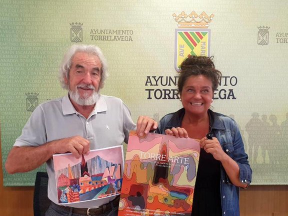 Presentación de la maratón artística 'Torre Arte' en el Ayuntamiento de Torrelavega. / ALERTA