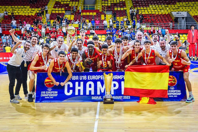 España, campeona del Eurobasket masculino Sub-16